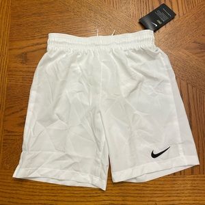 NWT White Nike Shorts Youth M